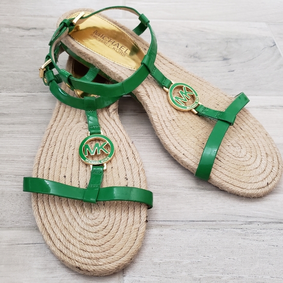 michael kors signature sandals